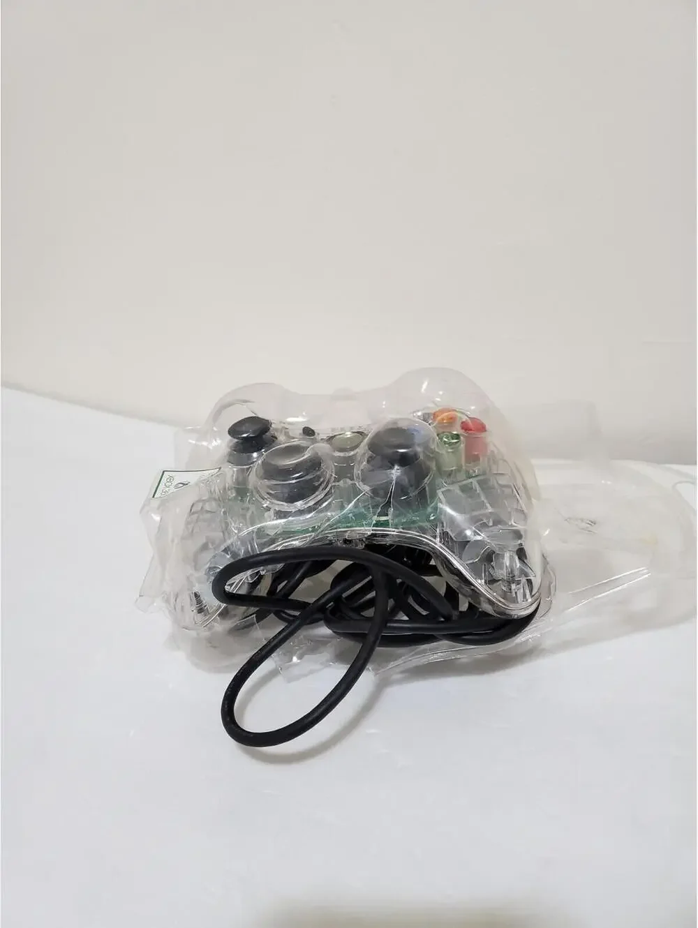 Afterglow Clear and Sleek Microsoft Xbox 360 Wired Controller Model PL-3602